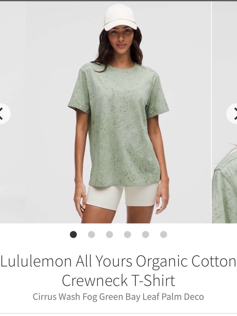 lululemon athletica All Yours Crewneck T-Shirt — size M